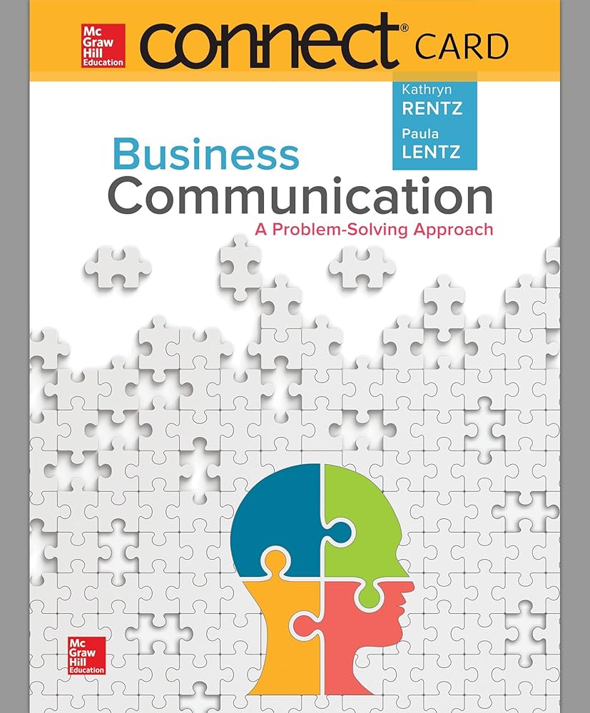 ビジネス・経済 Business Communication Mc Graw Hill Business Communication: A Problem-Solving Approach